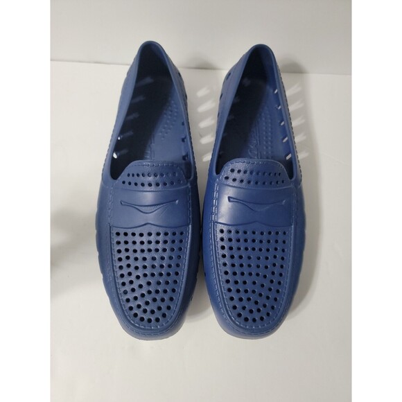 Floaters Mens Size 11 Navy Blue Country Club Driver Water Boat Shoes Rubber